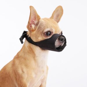 Bozal Yoolhamy para perros pequeños y medianos - Evita mordeduras y ladridos, ideal para razas como Chihuahua, Shih Tzu y Bulldog