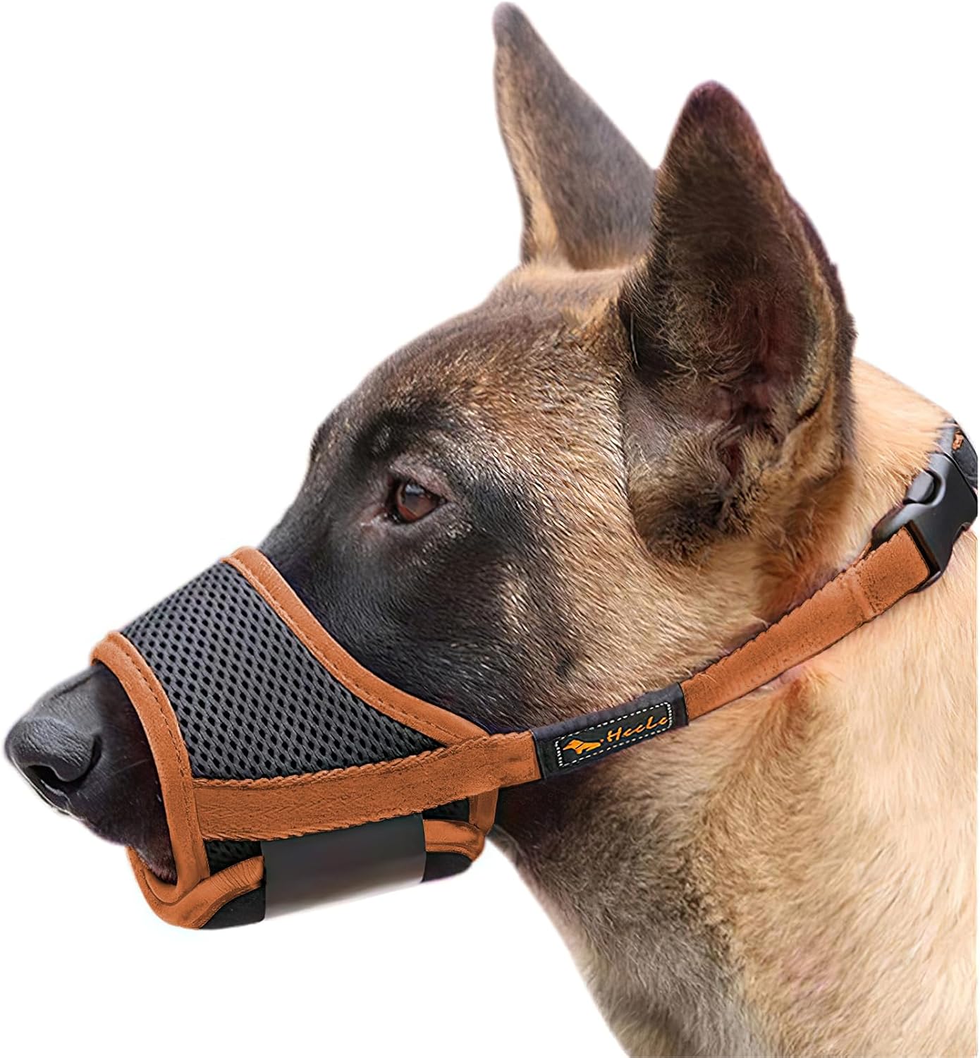 HEELE Bozal para Perros XS - Malla Transpirable y Ajustable, Previene Mordeduras y Permite Beber