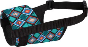 CollarDirect Bozal para Perros Ajustable – Protector Bucal de Nailon Suave y Transpirable para Perros de Todos los Tamaños, Antimasticación y Anti-ladridos (Tamaño S)