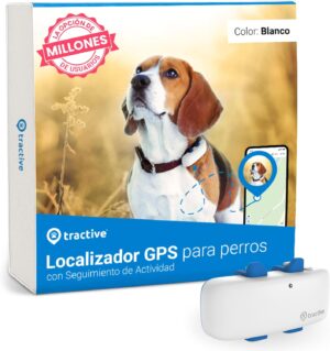 Tractive GPS para Perros - Localización Global en Tiempo Real, Alertas de Fuga y Monitor de Actividad
