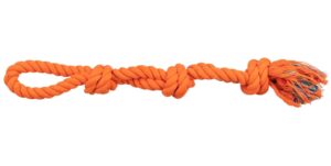 Trixie Cuerda de Juego para Perros, 60 cm, Algodón y Poliéster, Multicolor