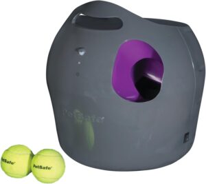 PetSafe Lanzador Automático de Pelotas para Perros, Resistente al Agua, Múltiples Configuraciones