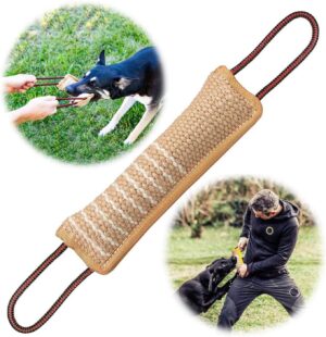 BOW CALICO Mordedor Resistente para Perros, 30 cm, Juguete de Entrenamiento K9 y Motivador Canino Duradero
