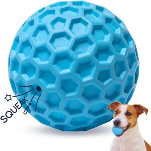 Nobleza Pelota Interactiva para Perros, Juguete con Sonido, Caucho Natural, Resistente para Masticar, Ø 5.5 cm
