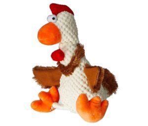 Peluche TRIXIE Gallo con sonido, 22 cm para perros