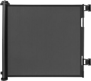 Barrera de seguridad retráctil para escaleras y puertas, extensible 0-150 cm, ideal para bebés, perros y gatos, interior y exterior